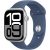 Apple Watch Series 10 GPS 46mm Silver Aluminium Case with Sport Band M/L - Denim