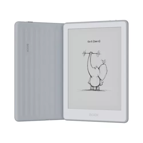 Onyx BOOX e-book  6" - Go 6 Gen2 Szürke (HD ePaper, világítás,1448x1072; Octa, 3GB/32GB, Dual-WiFi; BT5; 1500mAh; A11)
