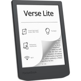   POCKETBOOK e-Reader - PB619 VERSE LITE Midnight (6" E-Ink Carta, Cpu:1GHz, 512MB, 8GB, 1000mAh, wifi, USB-C)