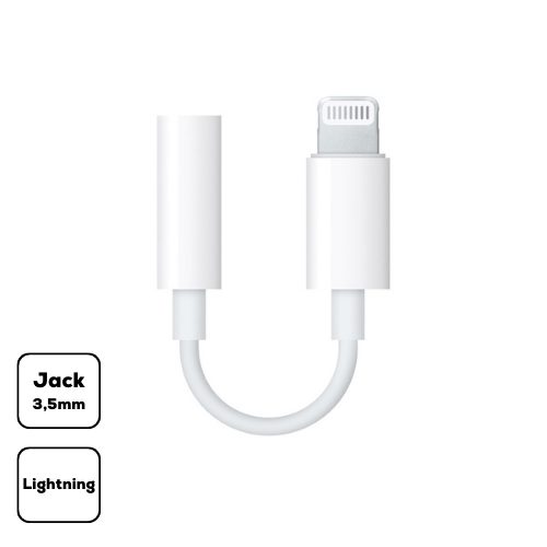 Apple Lightning-adapter 3,5 mm-es fejhallgató csat