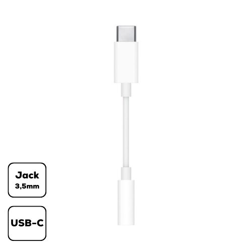 Apple USB-C – 3,5 mm-es fejhallgató csatlakozó áta