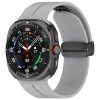 Samsung Galaxy Watch Ultra mágneses szil. óraszíj,24mm,V.szürk