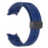 Samsung Watch 4/5 mágneses szil óraszíj,20mm,S.Kék