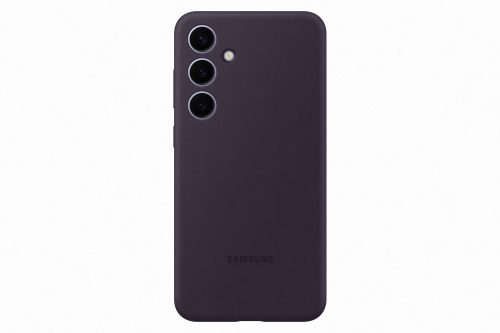 Samsung Galaxy S24 Plus szilikon tok, Sötét lila