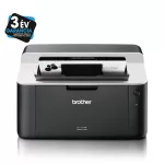 BROTHER Lézernyomtató HL-1112E, A4, mono, 20 lap/perc, USB, manuál duplex, 2400x600dpi, 1MB, fekete