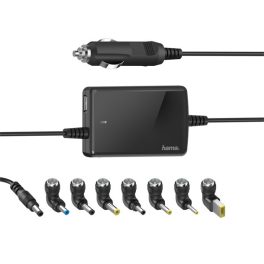   HAMA 200008, UNIVERZÁLIS NOTEBOOK AUTÓS TÖLTŐ SLIM&LIGHT, 15-19V, 70W