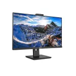 PHILIPS IPS monitor 31.5" 326P1H, 2560x1440, 16:9, 350cd/m2, 4ms, 2xHDMI/DP/USB-C/4xUSB/LAN, Pivot, hangszóró&webkamera