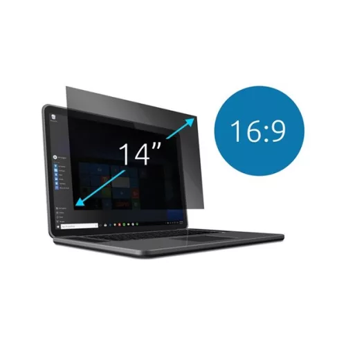 KENSINGTON Monitorszűrő (2-way Removable Privacy Screen Filter for 14" Laptops 16:9)
