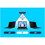 KENSINGTON Monitorszűrő (2-way Removable Privacy Screen Filter for 14" Laptops 16:9)