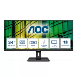   AOC monitor 34" U34E2M, 3440x1440, 21:9, 300cd/m2, 4ms, 2xHDMI/DisplayPort