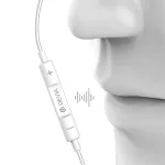 DEVIA UNIVERZÁLIS SZTEREÓ FELVEVŐS FÜLHALLGATÓ - LIGHTNING - STAR SERIES EARBUDS LIGHTNING EARPHONE - FEHÉR