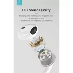 DEVIA UNIVERZÁLIS SZTEREÓ FELVEVŐS FÜLHALLGATÓ - LIGHTNING - STAR SERIES EARBUDS LIGHTNING EARPHONE - FEHÉR