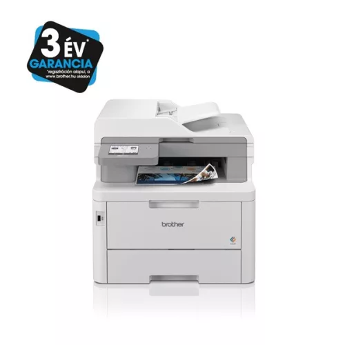 BROTHER LED MFP NY/M/S/F MFC-L8340CDW, A4, színes, 30 lap/perc, WiFi/USB, ADF, Duplex, 600x600dpi, 512MB