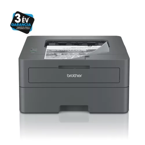 BROTHER Lézernyomtató HL-L2402D, A4, mono, 30 lap/perc, USB, duplex, 1200x1200dpi, 64MB