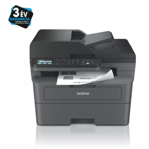 BROTHER Lézer MFP NY/M/S/F MFC-L2802DW, A4, mono, 32 lap/perc, Wifi/LAN/USB, ADF, duplex, 1200x1200dpi, 128MB