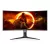 AOC Ívelt Gaming 180Hz VA monitor 34" CU34G2XP/BK, 3440x1440, 21:9, 430cd/m2, 1ms, 2xHDMI/DisplayPort/USBx4