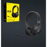 CORSAIR Vezetékes Headset, HS35 v2 Gaming, Multiplatform, carbon