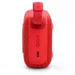 JBL Go 4 hordozható, vízálló, bluetooth hangszóró, vízálló, porálló, IP67, 7 óra üzemidő, piros