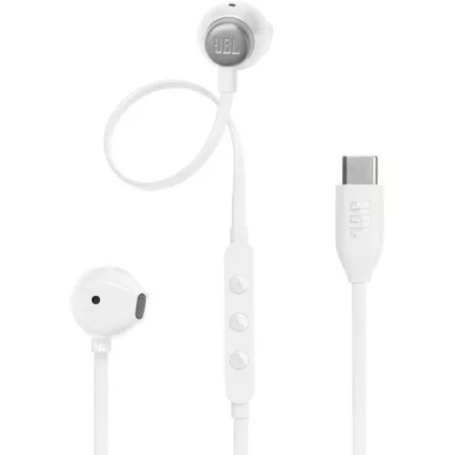 JBL Tune 305 (USB-C Vezetékes fülhallgató), Fehér