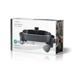 Nedis FCSP110EBK40 elektromos serpenyő, 40 cm családi kivitel, állítható hőmérséklet, cool touch, mosogatógépben mosható