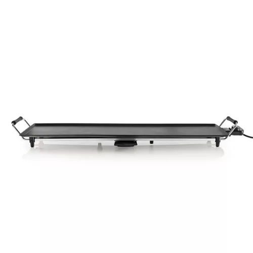 Nedis FCTE110EBK90 teppanyaki látvány grillsütő, 1800W, szabályozható hőmérséklet, csepptálca