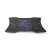 Nedis NBCR101BK notebook hűtő, 17", 125mm ventilátor, LED, zaj 15db