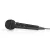 Nedis MPWD01BK dinamikus mikrofon, rögzített kábel  5 m,  80 Hz - 12 kHz  600 Ohm  -75 dB, kapcsoló