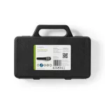 Nedis MPWD50CBK dinamikus mikrofon, levehető kábel 5m, 50 Hz - 15 kHz 600 Ohm -72 dB, kapcsoló, fekete/szürke
