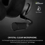 CORSAIR Vezeték Nélküli Headset, VOID v2 Wireless Gaming Headset, Dolby Atmos, carbon