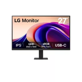   LG IPS monitor 27" 27U631A, 2560 x 1440, 16:9, 250 cd/m2, 5ms, HDMI/USB-C, 100Hz