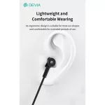 Devia Smart Series M2 Metal In-Ear sztereó fülhallgató - USB-C (Type-C), fekete