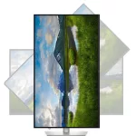 DELL Pro 32 Plus Monitor 31.5" P3225QE 4K UHD 100Hz 16:9 IPS 1500:1 350cd, 8ms, HDMI, DisplayPort, USB-C, RJ45, fekete