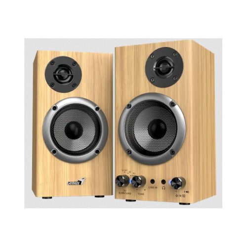 GENIUS 2.0 Hangszóró SP-HF520BT Jack 20 Watt Fa színű, Bluetooth