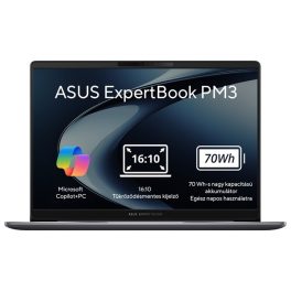   ASUS COM NB Expertbook PM3406CKA-LY0116, 14" WUXGA, Ryzen AI 7 350, 16GB, 1TB M.2, INT, NOOS, Szürke