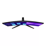 SAMSUNG Ívelt VA 100Hz monitor 27" S39GD, 1920x1080, 16:9, 250cd/m2, 4ms, HDMI/VGA