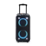 Nedis SPPT2480BK bluetooth hangszóró, hangfal, 2x 5.25" mélynyomó, 2 x 2" magassugárzó, 240W, 5 óra lejátszási idő, akku