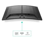 Philips EVNIA 180 Hz ívelt monitor 31,5", 32M2C3500L/00  2560x1440, 16:9, 1ms, 300 cd/m2, HDMIx2/DisplayPort