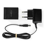 Nedis ASWI2512BK digitális audio kapcsoló 2x Toslink