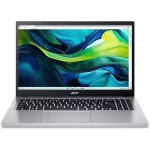 ACER Aspire Go AG15-32P-33EG, 15.6" FHD, Intel Core 3 N355, 16GB, 512GB SSD, UMA, DOS, ezüst