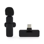 Nedis MICW110BK vezeték nélküli mikrofon, használható Notebook / Okostelefon / Tablet,  USB Type-C™