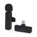 Nedis MICW110BK vezeték nélküli mikrofon, használható Notebook / Okostelefon / Tablet,  USB Type-C™