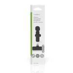 Nedis MICW110BK vezeték nélküli mikrofon, használható Notebook / Okostelefon / Tablet,  USB Type-C™