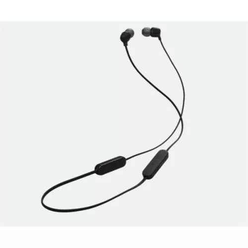 JBL T135BT BLK, vezeték nélküli fülhallgató, fekete, Bluetooth, 25 óra üzemidő, JBL Pure Bass, kihangosítás