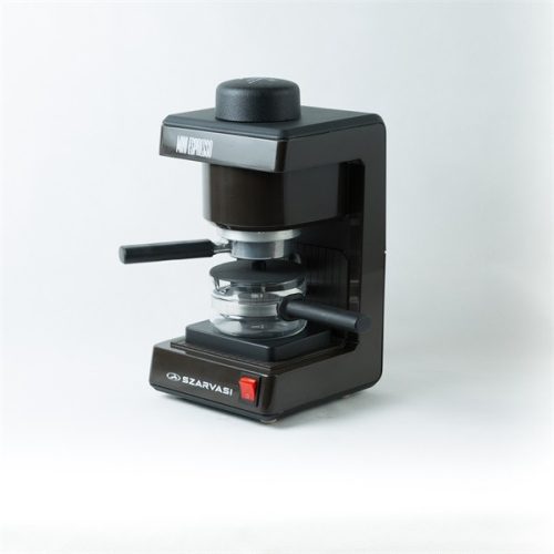 Szarvasi SZV-612/3 Mini presszókávéfőző + SZV102 Öko vízkőoldó szett, barna, 800W, 2/6 személyes kivitel