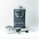 Szarvasi SZV-612/3 Mini presszókávéfőző, szürke, 800W,  2 / 6 személyes kivitel, üveg kiöntő edény, zárócsavar