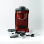 Szarvasi SZV-612/3 Mini presszókávéfőző, bordó, 800W, 2/6 személyes kivitel