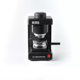  Szarvasi SZV-612/3 Mini presszókávéfőző, fekete,  800W,  2 / 6 személyes kivitel, üveg kiöntő edény, zárócsavar