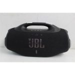 JBL BOOMBOX 4 hordozható bluetooth hangszóró, vízálló, porálló, 34 óra lejátszási idő, AI Sound Boost, fekete