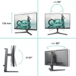 PHILIPS Evnia Gaming 320Hz monitor 27" 27M2N3800A/00, 3840x2160, 16:9, 450 cd/m2, 1ms, HDMIx2/DisplayPort