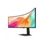 SAMSUNG 49" ViewFinity S9 S95UF DQHD Ívelt monitor, 5120x1440, 32:9, 350cd/2, 5ms,